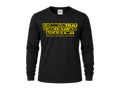 Serving Up Faith Long Sleeve Tee - Black