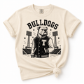 Vintage Bulldogs Stadium Tee