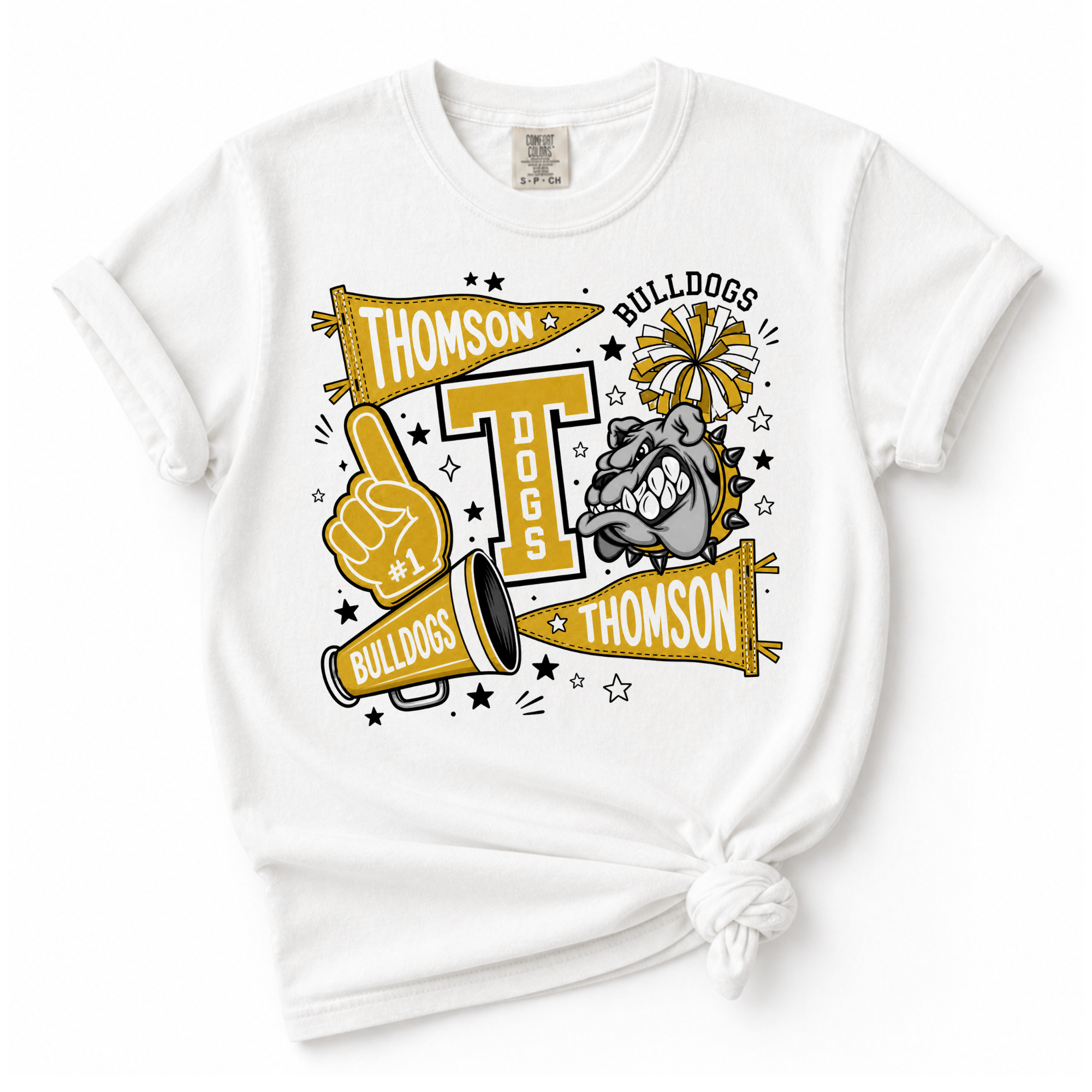 Thomson Bulldogs Spirit Pennant Tee