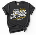 Thomson Bulldogs Checkered Flame Tee