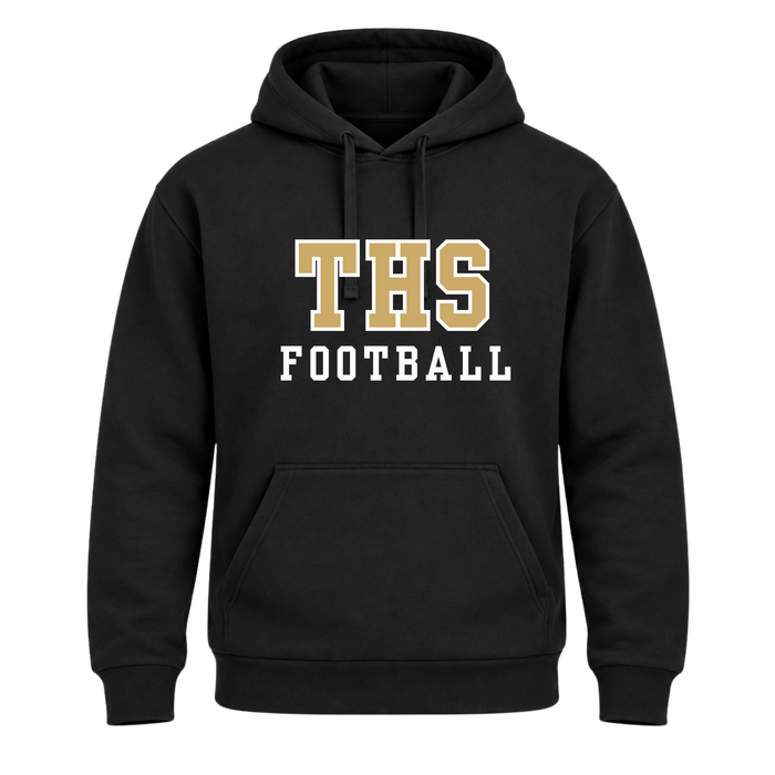 THS Football Hoodie - Black