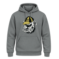 Bulldog Head Hoodie - Grey