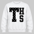 THS Polka Dot - White
