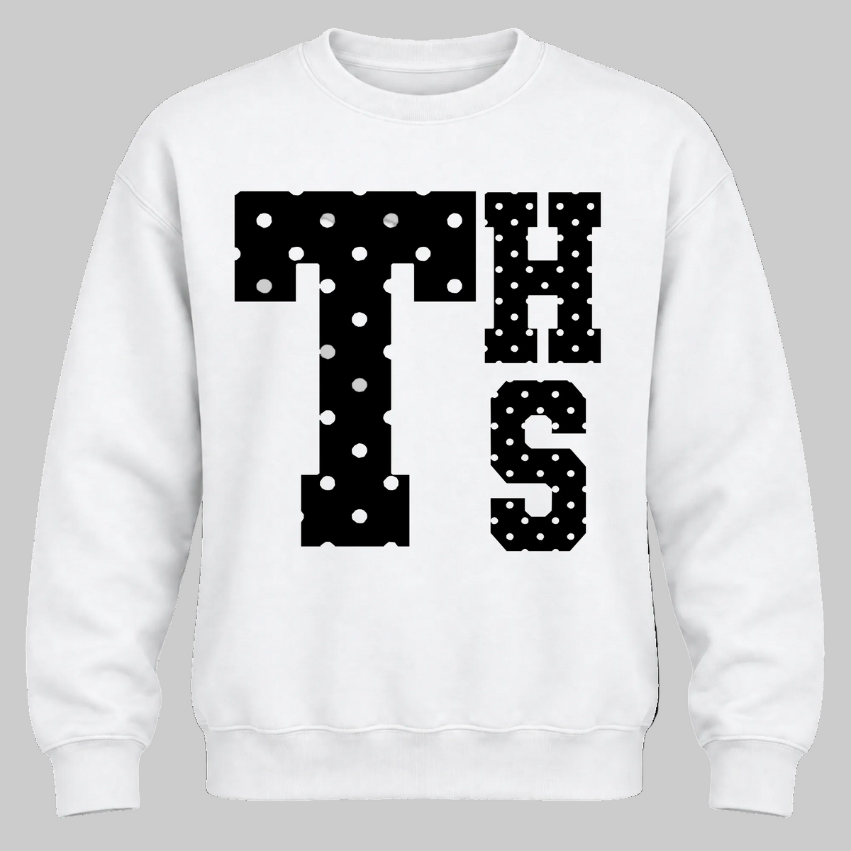 THS Polka Dot - White