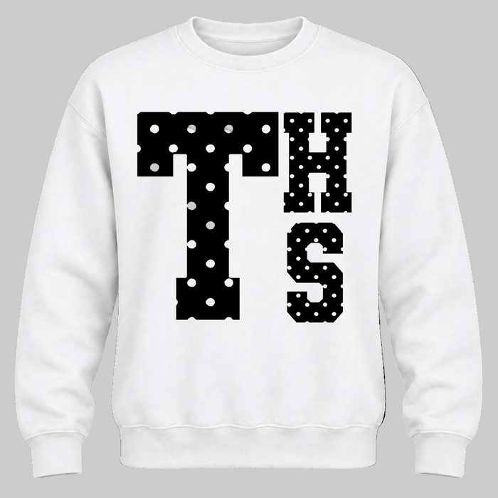 THS Polka Dot - White