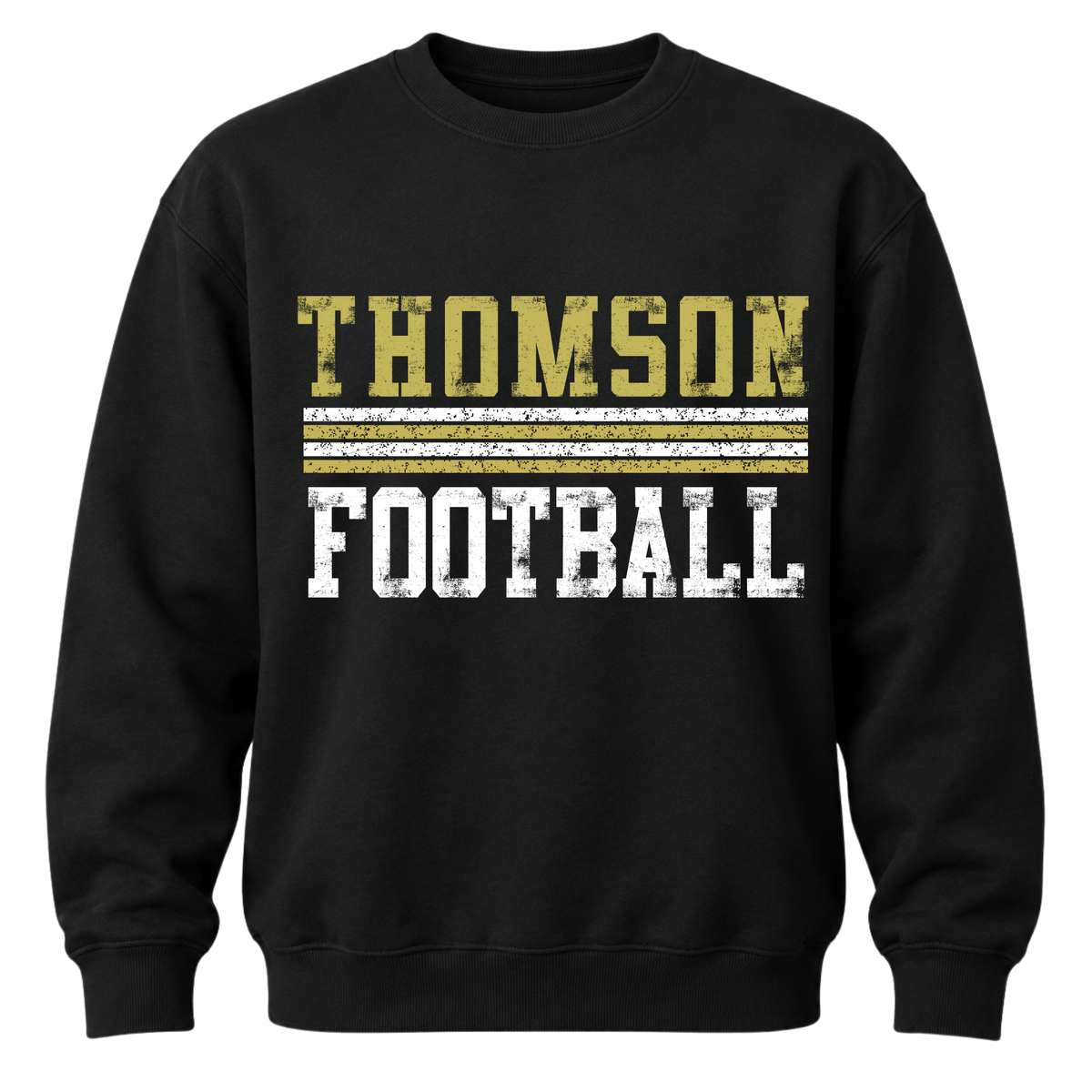Thomson / Stripes / Football - Black