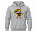 Walking Pup Hoodie - Sport Grey