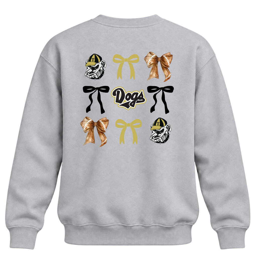 Bows and Dogs - Grey