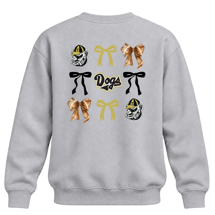 Bows and Dogs - Grey