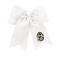 Bulldog Head Bow - White