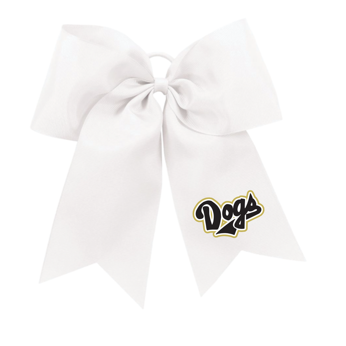Dogs Bow - White